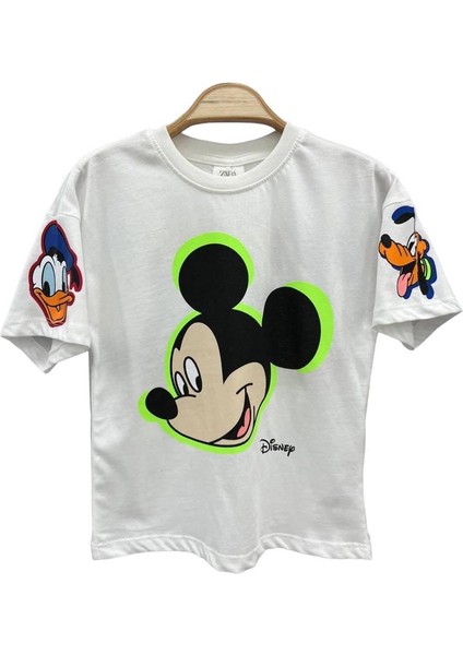 Mickey Mouse Baskılı Çocuk Şortlu Ikili Takım fiyatları