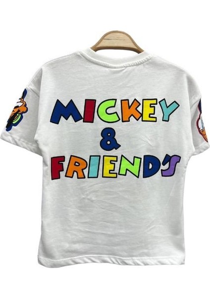 Mickey Mouse Baskılı Çocuk Şortlu Ikili Takım fırsatları