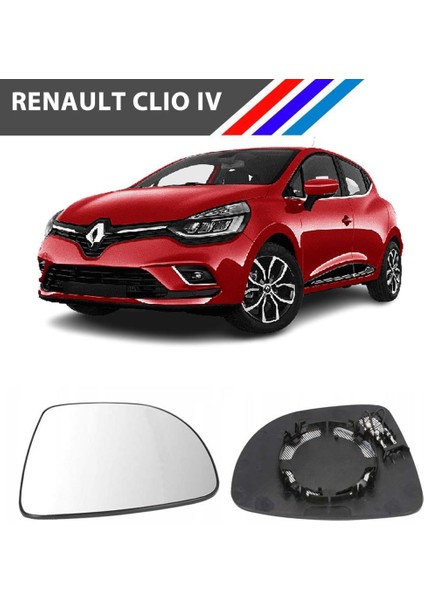 Nvr  Renault Clio 4 Sağ Dış Ayna Camı Yolcu Tarafı Isıtmalı Tip 963658306R