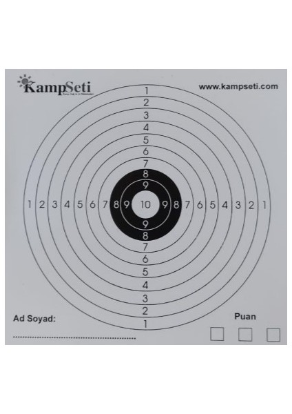 Hedef Kağıdı 14CM*13.5CM 100 Adet