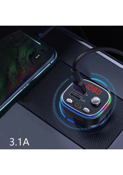 Rgb Renkli Fm Mp3 Çalar C20