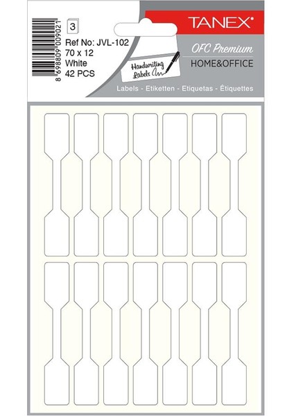 Kuyumcu Etiketi 70X12MM