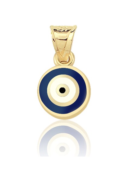 Lacivert Mineli Nazar Boncuğu