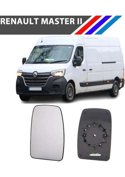 Nvr Renault Master 2 Kasa Sol Dış Ayna Camı Sürücü Tarafı 2002-2008