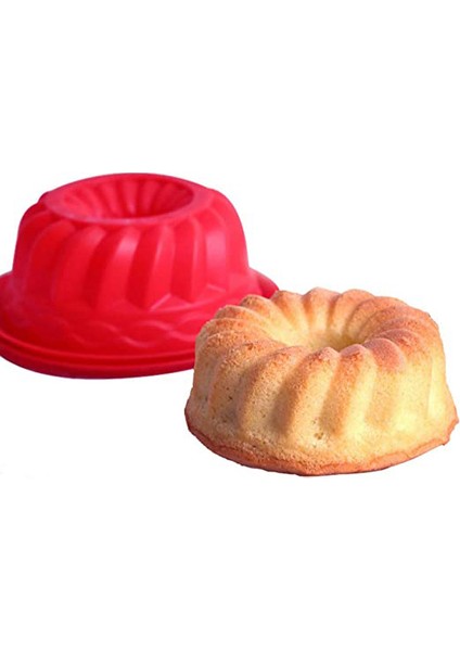 Big Chef Göbekli Silikon Kek Kalıbı, Küre Kek Kalıbı, Yapışmaz Yuvarlak Pişirme Kalıbı 22 cm fiyatları