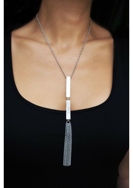 D-Square Kolye Silver