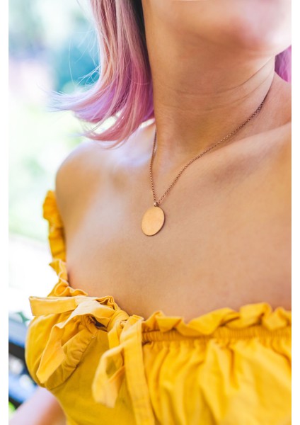 Circle Kolye Rose