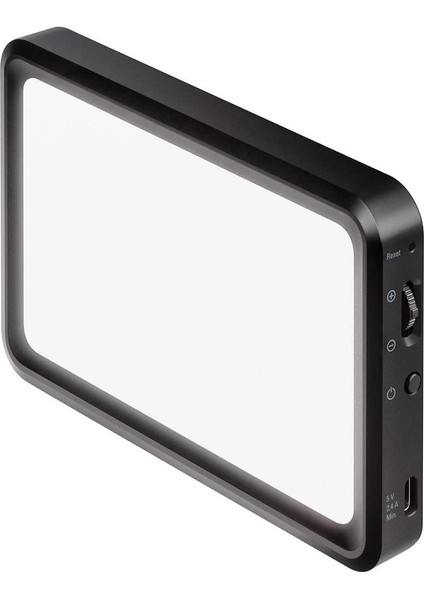 Key Light Mini Yayıncı Işığı Twitch LED Panel For Streaming, Video Conferencing, Gaming, 800 Lumens, Rechargeable Battery, Tiktok, Instagram, Youtube, Zoom