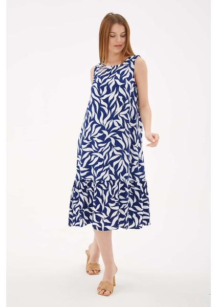 Fashıon Frıends Desenli Elbise Bayan 23Y0854K1 modelleri