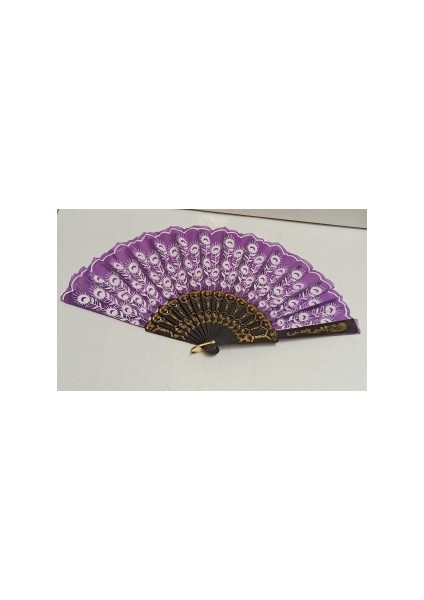 Yelpaze Tavuskuşu Desenli