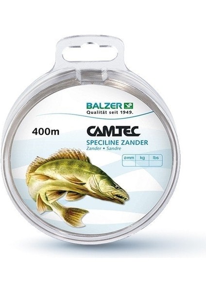 12163 Camec Speci Perch Monofilament Misina 400MT Kum Kahve 0.30 mm
