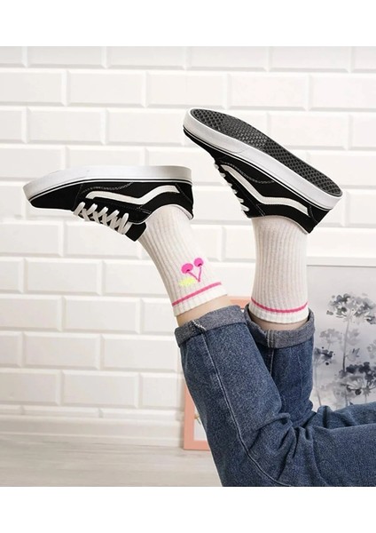 Unisex Siyah Sneaker Günlük Rahat Spor Ayakkabı Vns Vaaniyah