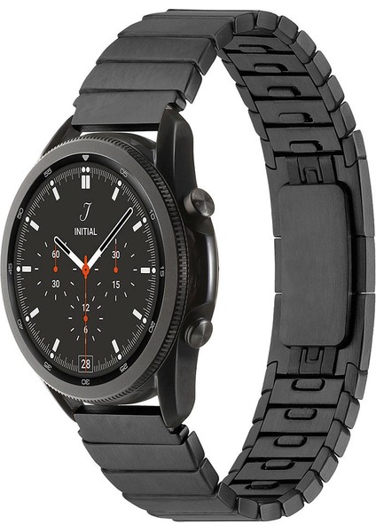 Samsung Gear S3 Uyumlu Metal Kordon Baklalı Model Paslanmaz Çelik Kayış Kelebek Toka fırsatları