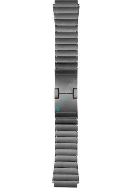 Huawei Watch Gt 3 Pro 46 mm Uyumlu Metal Kordon Baklalı Model Paslanmaz Çelik Kayış Kelebek Toka