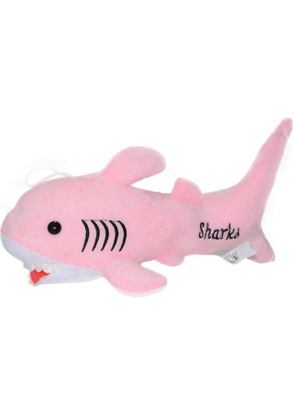 Peluş Oyuncak Sharky Peluş Köpek Balığı 30 Cm. - Pembe