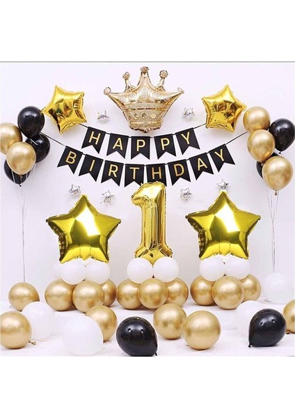 Mini Party Store 1 Yaş Doğum Günü Seti Içeriği
