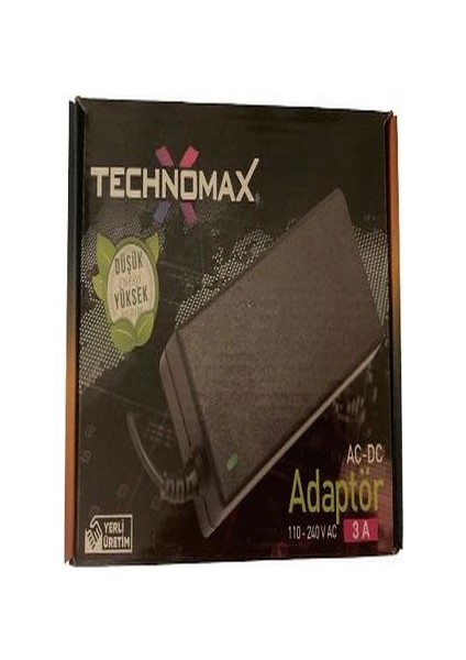 Tecnomax 2109 12V 3A Ac - Dc Adaptör