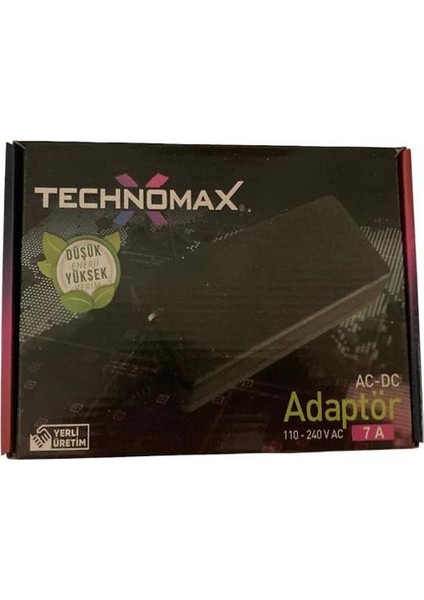 Tecnomax 2111 12V 7A Ac - Dc Adaptör