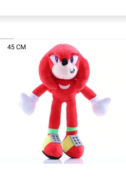 Sekk O Sonic Boom Hedgehog & Arkadaşları Karakter Figür Peluş Oyuncak Dev Boy Sonic Hedgehog 45 cm