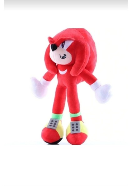 Sekk O Sonic Boom Hedgehog & Arkadaşları Karakter Figür Peluş Oyuncak Dev Boy Sonic Hedgehog 45 cm