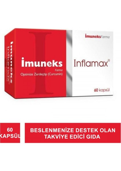 Inflamax Optimize Zerdeçöp 60 Kapsül