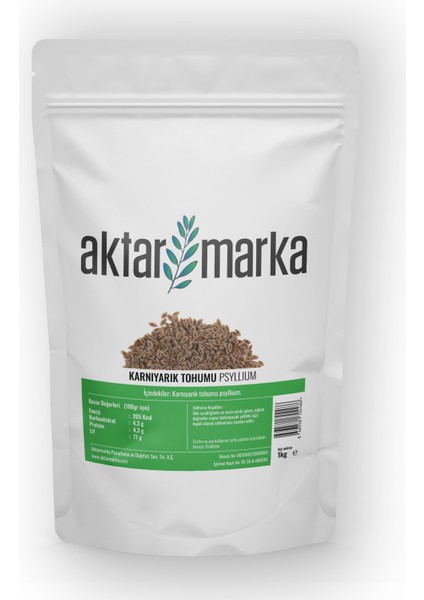 Aktar Marka Karnıyarık Otu Tohumu 1 kg