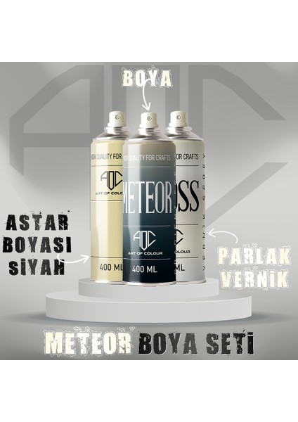 Meteor Sprey Boya Seti