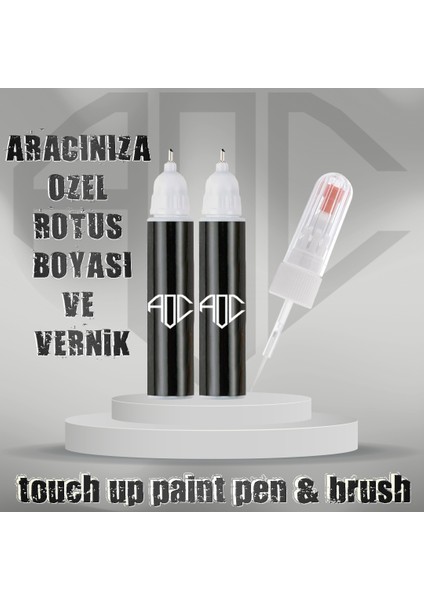Artofcolour Citroen Ets Kum Gri Met. - Gris Cendre Met. Rötuş Kalemi Vernikli 2li Set