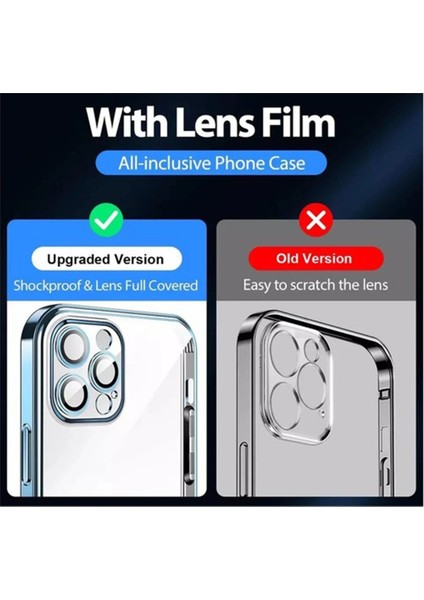 iPhone 11 Pro Kılıf Magsafe Şarj Özellikli Kamera ve Lens Korumalı Esnek Silikon Dempre Case