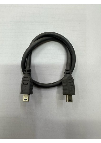 Mini USB Erkek Erkek Kablo 5 Pin Erkek Erkek Kablo 35 cm