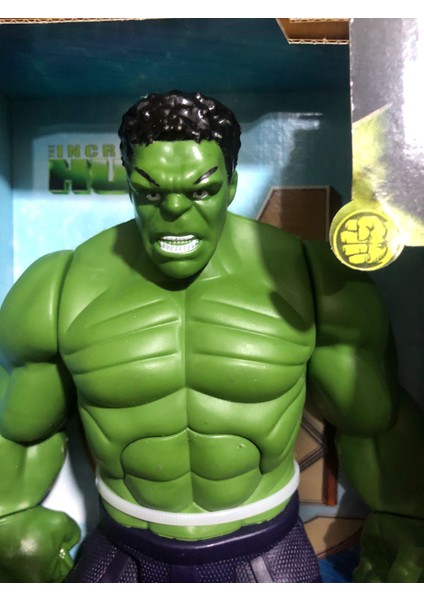 Karakter Sesli ve Işıklı Oyuncak Figür Karakter Hulk 30 cm -Rgl