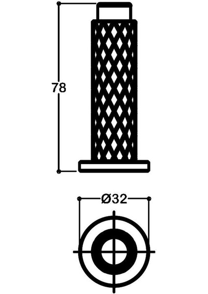 Kapı Stobu Krom Renk Stoper Tampon 1 Adet DS1019 0032 Cr-Cr-P6