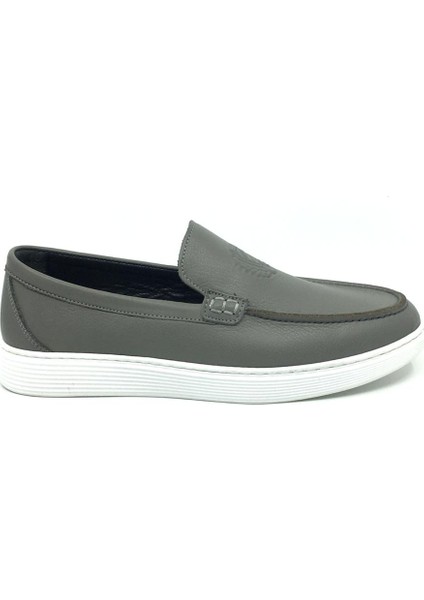 Giallo Mosso %100 Içi Dışı Hakiki Deri Ortopedik Erkek Yazlık Rahat Günlük Loafer Casual Ayakkabı 40-44