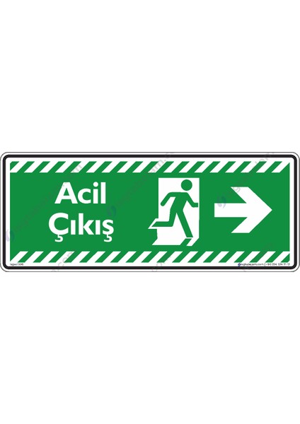 Acil Çıkış Sağa Ok