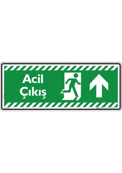 Acil Çıkış Yukarıya Ok