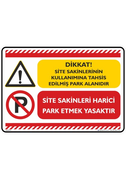 Site Sakinleri Harici Park Etmek Yasaktır