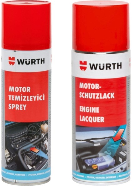 Motor Temizleyici Sprey 500 ml Koruma Cilası 400 M