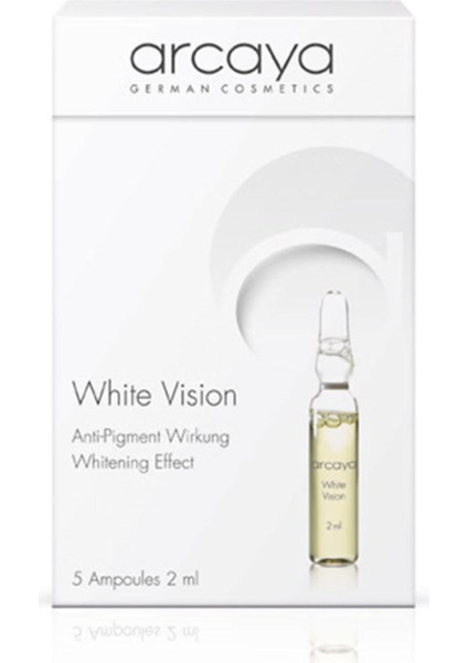 White Vision Ampul 5x2 ml