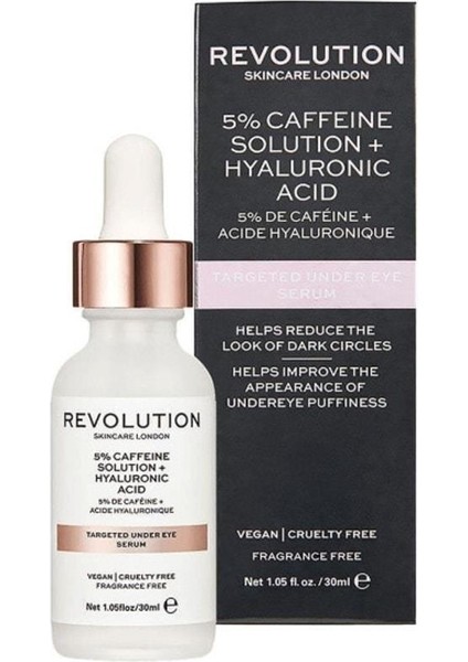 Skincare Targetted Under Eye Caffeine Serum 30 ml