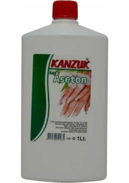 Kanzuk Oje Temizleyici (Aseton Bazlı) 1 Litre