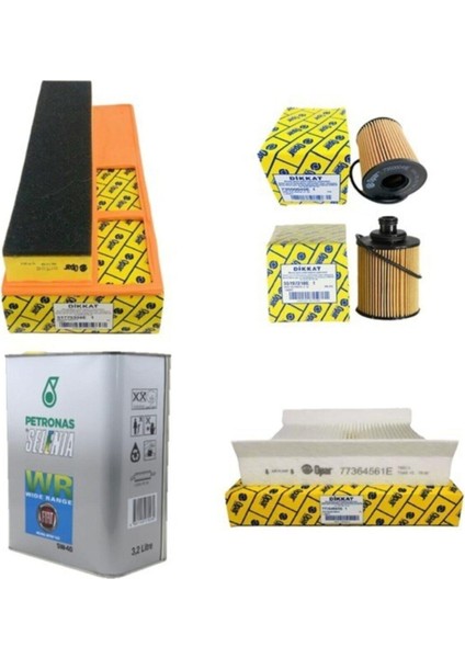 Fiat Linea Euro 4 1.3 Multijet 16V Filtre Seti 2007-2012 Model