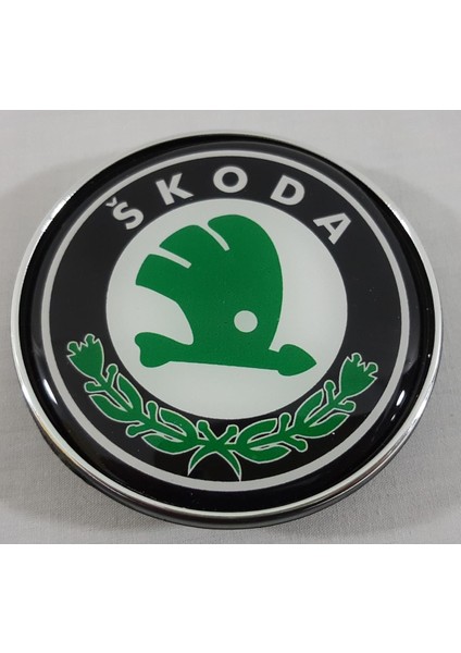 Oem Skoda Kaput Arması 7.5cm , Skoda Panjur Arması , Skoda Kaput Logosu , Skoda Panjur Logosu 7.5cm indirimleri