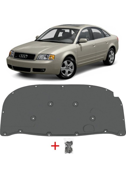 Gkl Audi A6 Motor Kaput Keçesi Klipsli 1998-2005 4B0863825AG