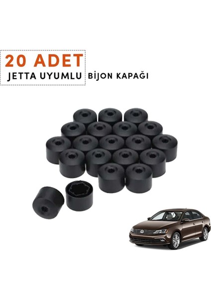 Jetta 2005-2018 Bijon Kapağı (20 Adet) 1K0601173