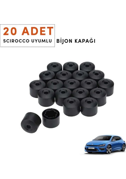 Scirocco 2009-2015 Bijon Kapağı (20 Adet) 1K0601173