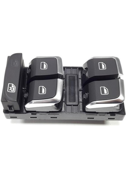 Audi A5 Sportback 2012-2016 Sol Ön Kapı Dörtlü Cam Açma Düğmesi Tuşları Takımı Krom Tip 8K0959851F BSR0979 8K0959851F modelleri