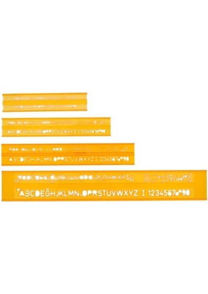 Teknik Resim Yazı Seti 35710 mm Takım fiyatları