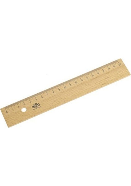 Tahta Cetvel 20 cm