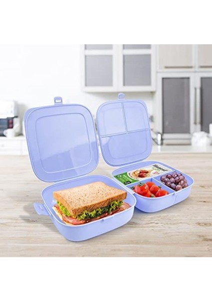 Çift Kapaklı Beslenme Kabı