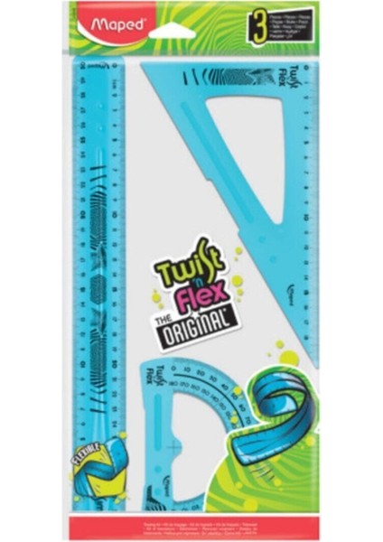 Twistn Flex Esnek Cetvel Seti (Kit 3 Parça 30CM) 3154148950554
